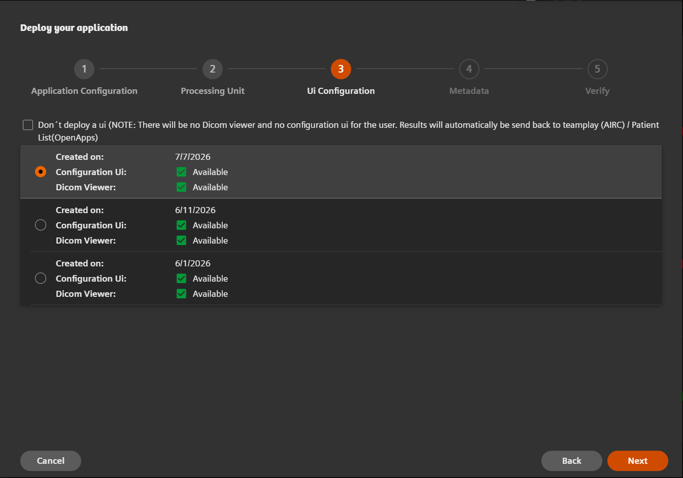 Generic config build