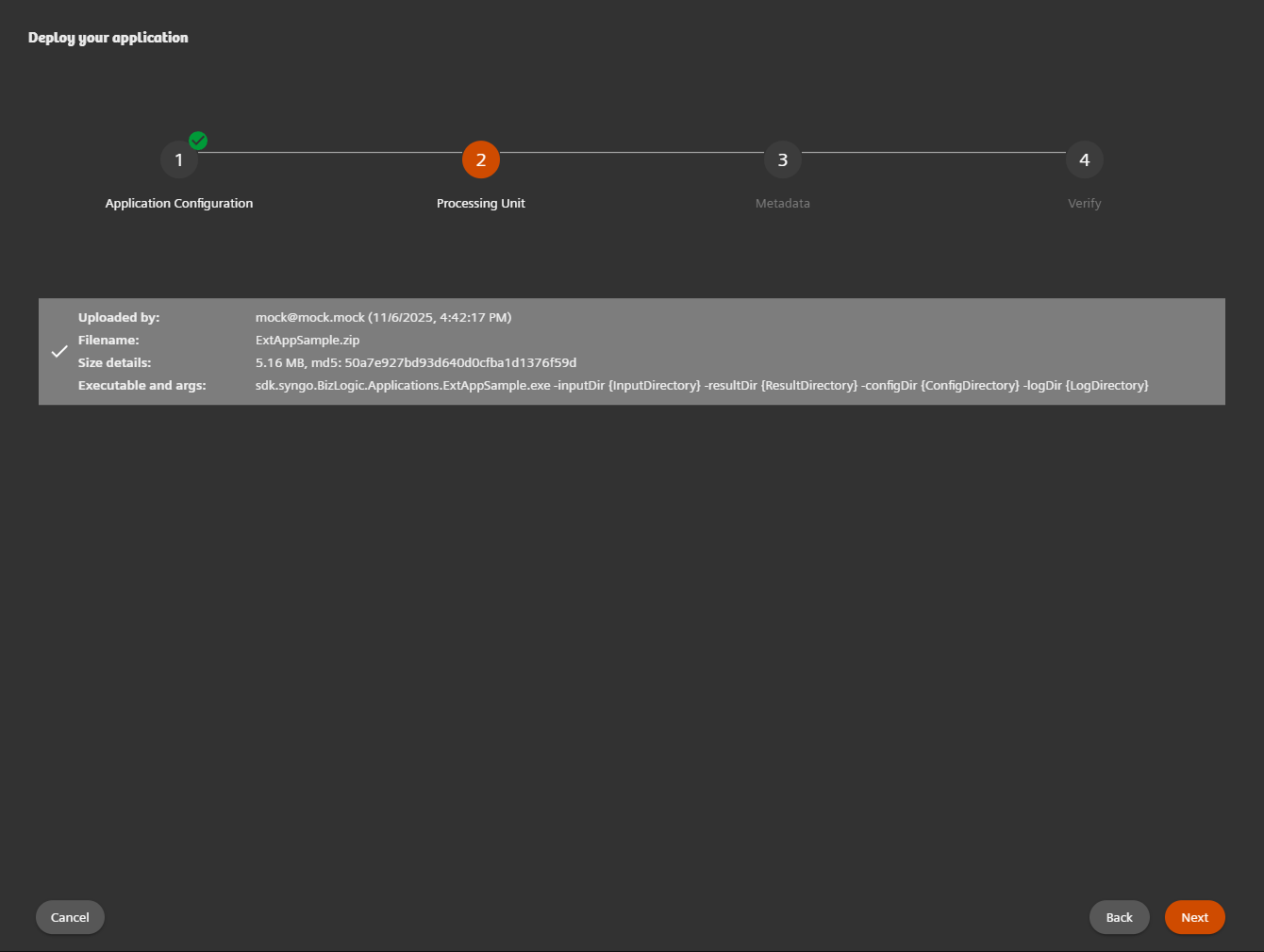 Open Apps deployment