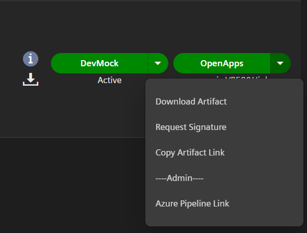 Open Apps deployment